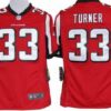 Nike Atlanta Falcons #33 Michael Turner Red Game Jersey