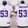 Men’s Minnesota Vikings #53 Mick Tingelhoff White Retired Player NFL Nike Elite Jersey