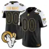 Men’s Los Angeles Rams 2024 Gold Vapor Limited Custom Jersey Alternate