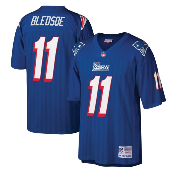 Drew Bledsoe New England Patriots Mitchell Ness Legacy Replica Jersey Royal