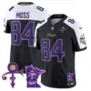 Mens Minnesota Vikings 2024 Prince Vapor Limited Jersey V2 Randy Moss Jersey Black Alternate