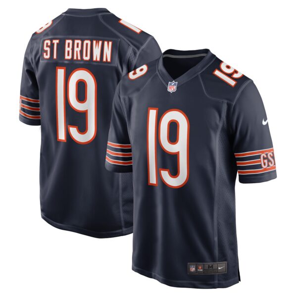 Equanimeous St Brown Chicago Bears Nike Game Player Jersey Navy