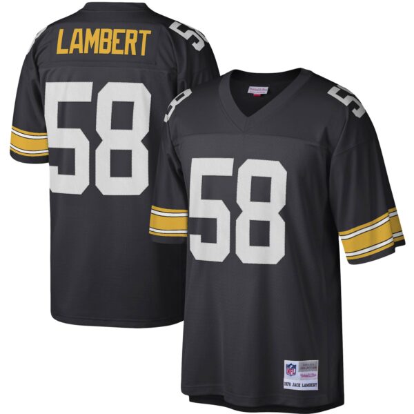 Jack Lambert Pittsburgh Steelers Mitchell Ness Legacy Replica Jersey Black
