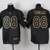 Nike Denver Broncos #88 Demaryius Thomas 2014 All Black/Gold Elite Jersey