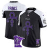 Men’s Minnesota Vikings 2024 Prince Vapor Limited Jersey V2 – All Stitched – Black Alternate – Prince