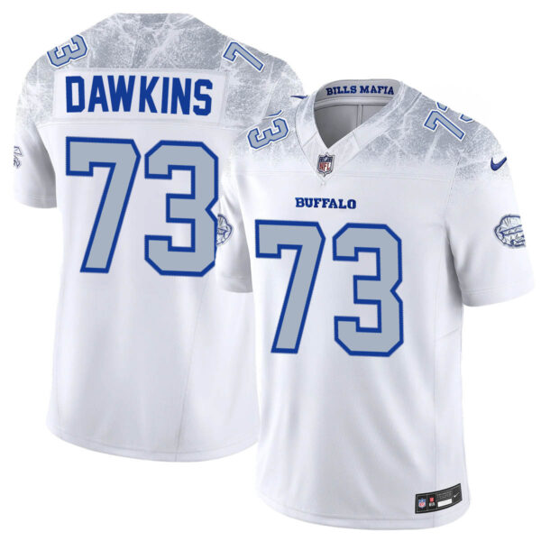 Buffalo Bills Vapor F.U.S.E. Limited Rivalry Series Jersey – All Stitched Men Dion Dawkins – 73 Jersey