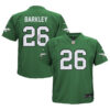Saquon Barkley 26 Signed Philadelphia Eagles Alternate Game YOUTH Jersey – Kelly Green