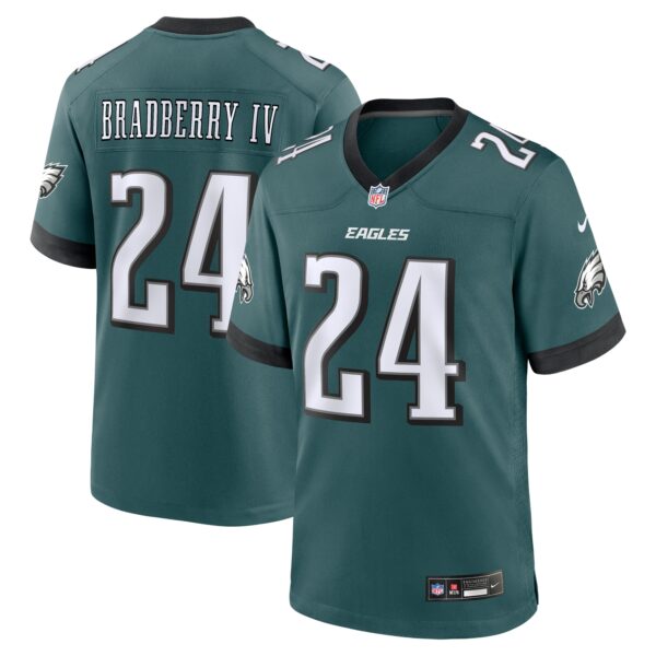 James Bradberry IV Philadelphia Eagles Nike Team Game Jersey Midnight Green