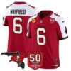 Tampa Bay Buccaneers ’76 Vapor Limited Jersey – All Stitched N1 – Red Alternate – Baker Mayfield Jersey