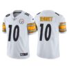 Men’s Pittsburgh Steelers #10 Mitchell Trubisky White Vapor Untouchable Limited Stitched Jersey