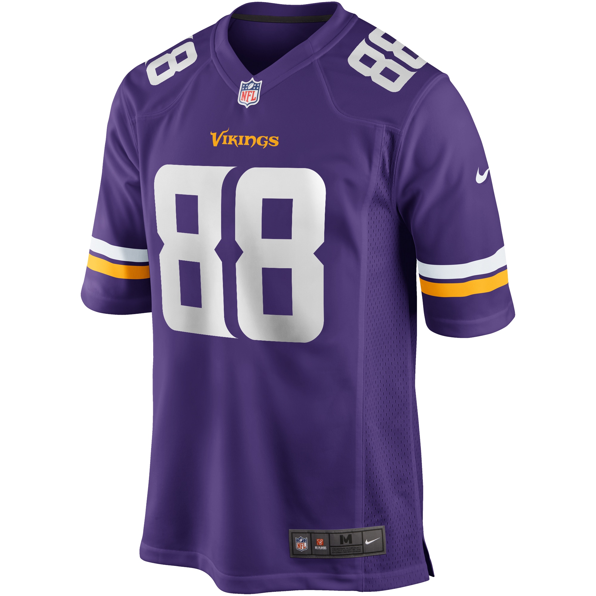 Alan Page Minnesota Vikings Nike Game Retired Player Jersey Purple - Image 2