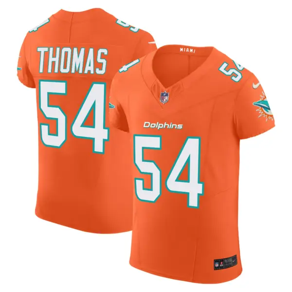 Mens Miami Dolphins Vapor Elite Jersey Zach Thomas Jersey Orange