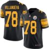 Nike Steelers #78 Alejandro Villanueva Black Men’s Stitched NFL Limited Rush Jersey