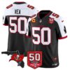Tampa Bay Buccaneers ’76 Vapor Limited Jersey – All Stitched N1 – Black Alternate – Vita Vea Jersey