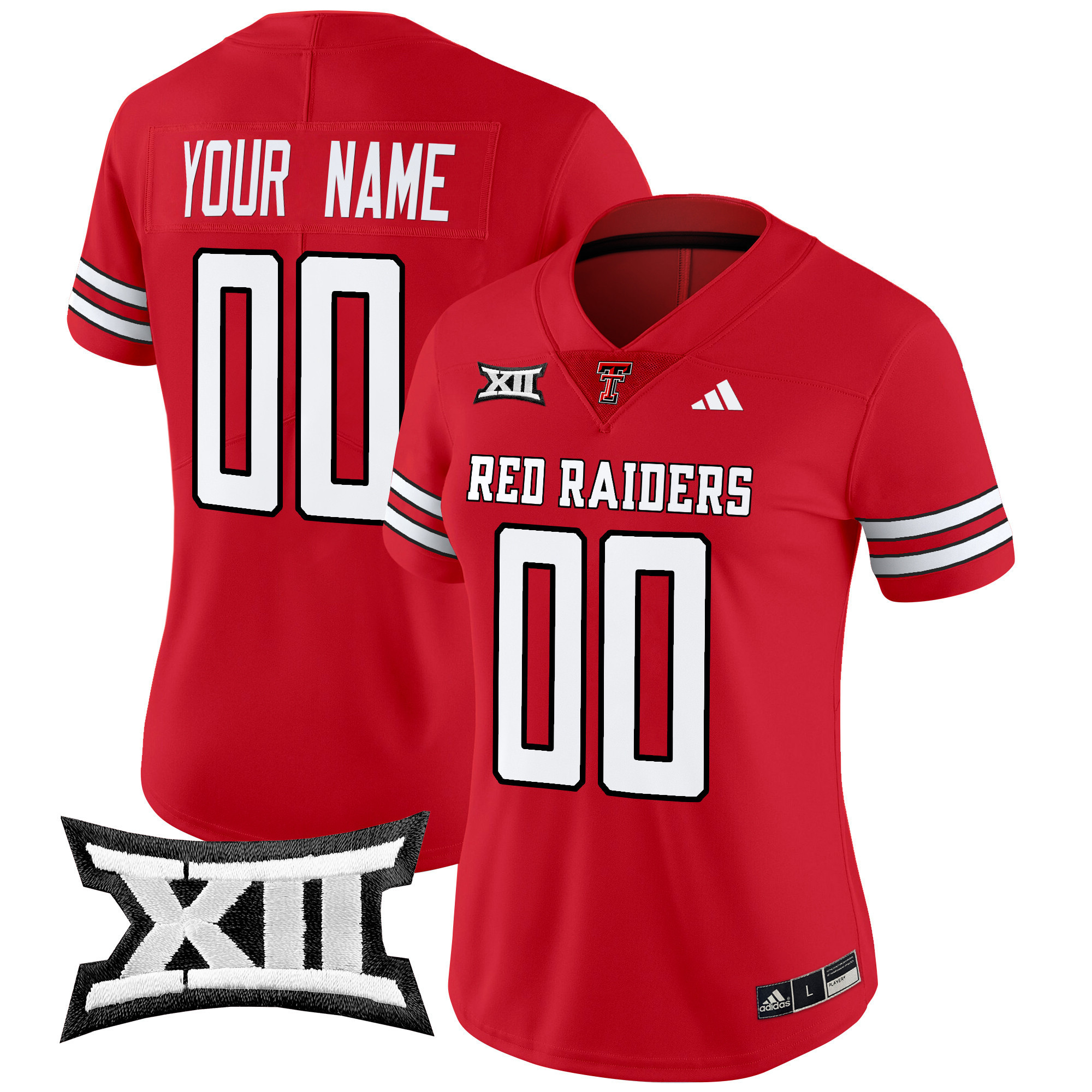Texas Tech Red Raiders 2024 Vapor Limited Custom Jersey – All Stitched – Women – Red