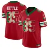 Mens San Francisco 49Ers Mexico Vapor Limited Jersey V4 George Kittle Jersey Red