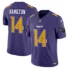Mens Baltimore Ravens Special Vapor Limited Jersey V2 Kyle Hamilton Jersey Purple