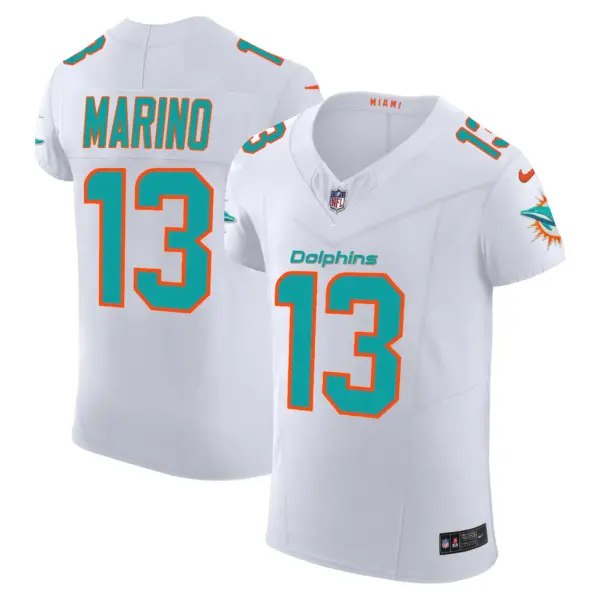 Mens Miami Dolphins Vapor Elite Jersey Dan Marino Jersey White
