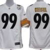 Nike Pittsburgh Steelers #99 Brett Keisel White Limited Jersey