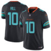 Miami Dolphins Vapor F.U.S.E. Limited Rivalry Series Jersey – All Stitched Men Tyreek Hill – 10 Jersey