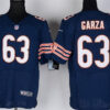 Nike Chicago Bears #63 Roberto Garza Blue Elite Jersey