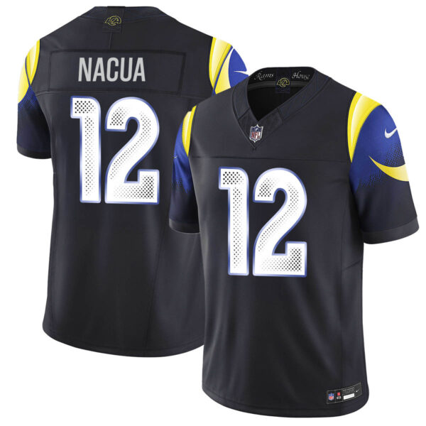 Los Angeles Rams F.U.S.E. Limited Rivalry Series Jersey – All Stitched Men Puka Nacua – 12 Jersey