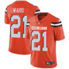Nike Cleveland Browns #21 Denzel Ward Orange Alternate Men’s Stitched NFL Vapor Untouchable Limited Jersey