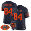 Chicago Bears Honor Virginia Halas McCaskey Jersey – All Stitched – Throwback – Colston Loveland – 84 Jersey