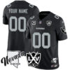 Raiders 2025 Vapor Limited Custom Jersey – 65th Anniversary – All Stitched – Black Jersey