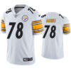 Men’s Pittsburgh Steelers #78 James Daniels White Vapor Untouchable Limited Stitched Jersey