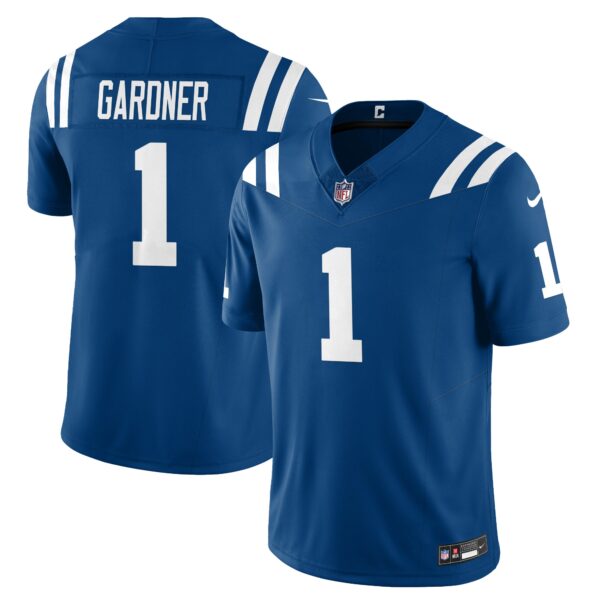 Indianapolis Colts Vapor F.U.S.E. Limited Jersey – All Stitched – Royal – Sauce Gardner Jersey