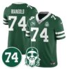 New York Jets Vapor Limited Jersey – Nick Mangold Patch – All Stitched – Green – Nick Mangold Jersey