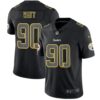 Nike Steelers #90 T. J. Watt Black Men’s Stitched NFL Limited Rush Jersey