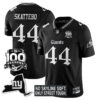 New York Giants 100th Seasons Gothic Gotham Edition Vapor Limited Jersey – All Stitched – Black – Cam Skattebo Jersey