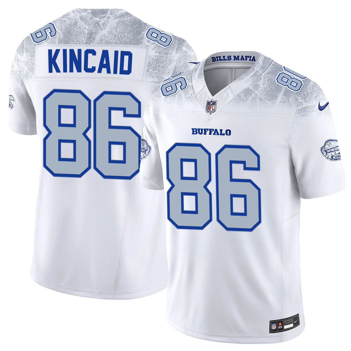Buffalo Bills Vapor F.U.S.E. Limited Rivalry Series Jersey – All Stitched – Dalton Kincaid Jersey