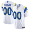 Los Angeles Rams 2025 “Rivalries” Vapor Limited Custom Jersey – All Stitched – White Jersey