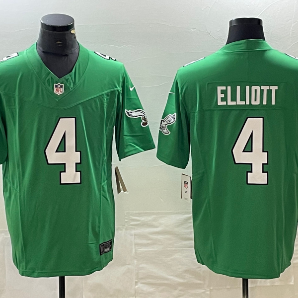 Men’s Philadelphia Eagles #4 Jake Elliott Green Alternate FUSE Vapor Limited Stitched Jersey