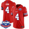 Buffalo Bills 2025 Jersey All Stitched – Farewell to Highmark Stadium – Red – James Cook Jersey