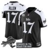 Buffalo Bills Gothic Cold Front Edition Vapor Limited Jersey – All Stitched – Alternate – Josh Allen Jersey