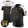 Dallas Cowboys #94 Marshawn Kneeland Memorial Patch Gold Vapor Limited Jersey – All Stitched – Alternate – George Pickens Jersey