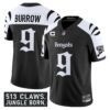 Cincinnati Bengals Gothic Jungle Shadows Edition Vapor Limited Jersey – All Stitched – Alternate – Joe Burrow Jersey