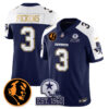 Dallas Cowboys Vapor Limited Gold Jersey – John Madden Patch – All Stitched – Navy Alternate – George Pickens Jersey