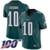 Nike Eagles #10 DeSean Jackson Midnight Green Team Color Men’s Stitched NFL 100th Season Vapor Limited Jersey