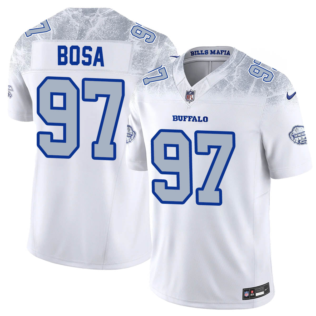 Buffalo Bills Vapor F.U.S.E. Limited Rivalry Series Jersey – All Stitched – Joey Bosa Jersey