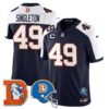 Denver Broncos Throwback Vapor Limited Jersey – All Stitched – Navy Alternate – Alex Singleton Jersey
