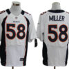 Size 60 4XL-Von Miller Denver Broncos #58 White Stitched Nike Elite NFL Jerseys