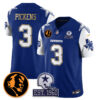 Dallas Cowboys Vapor Limited Gold Jersey – John Madden Patch – All Stitched – Royal – George Pickens Jersey