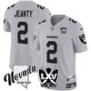 Raiders 2025 Vapor Limited Jersey – 65th Anniversary – All Stitched – Silver – Asthon Jeanty Jersey