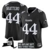 New York Giants Gothic Gotham Edition Vapor Limited Jersey – All Stitched – Black – Cam Skattebo Jersey