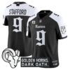 Los Angeles Rams ‘Gothic Horns Reforged Edition’ Vapor Limited Jersey – All Stitched – Alternate – Matthew Stafford Jersey
